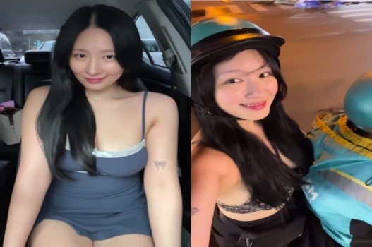 Kim Chi nổi bật được bạn đưa đi ăn tối đầy sức hút