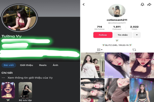 XNXX sex tiktoker Cotienxanh Tường Vy